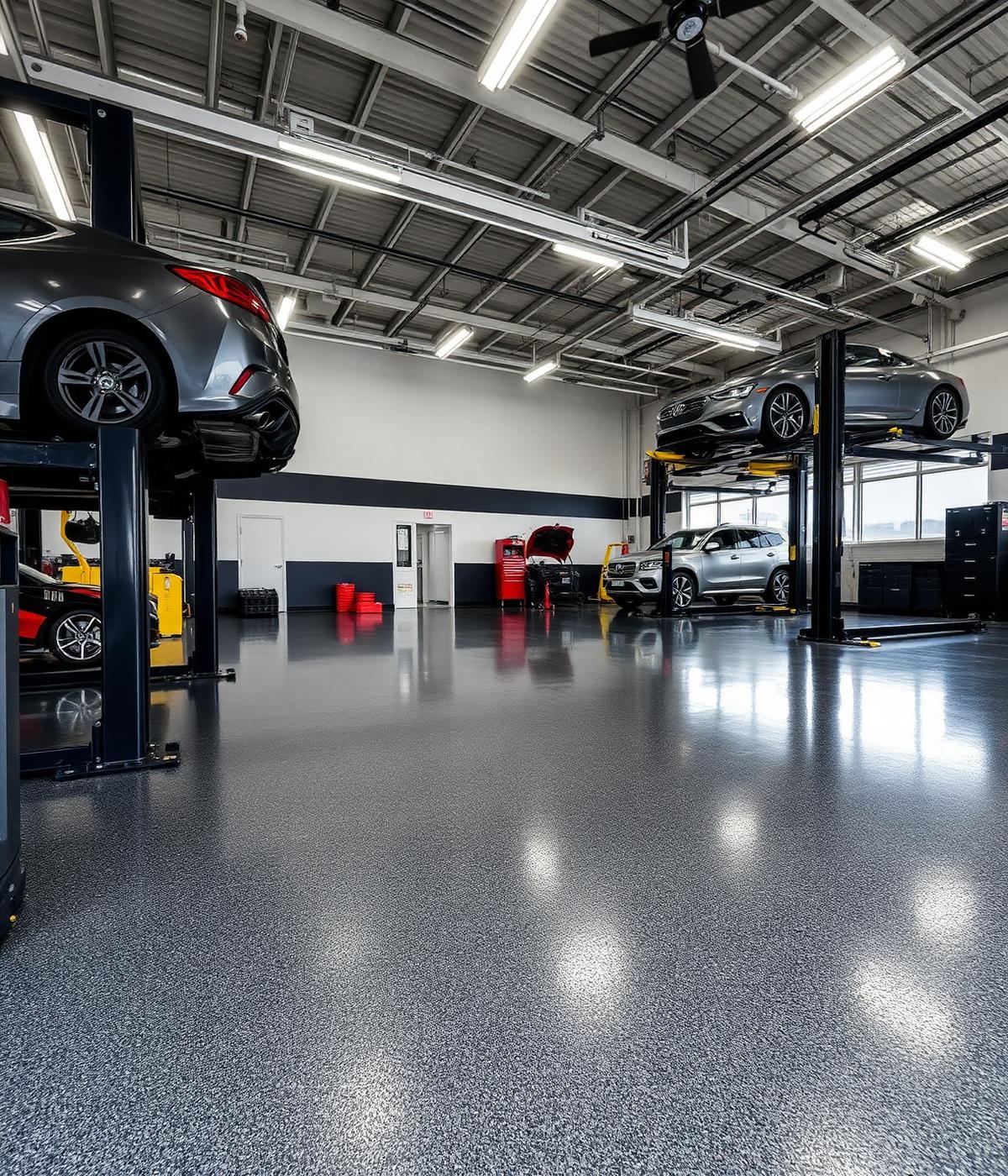 automotive flooring environment